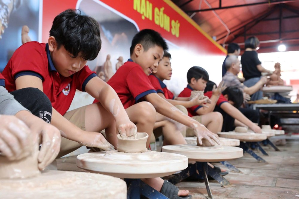 Làng gốm Kim Lan - Đánh thức di sản nghìn năm bên sông Hồng - ảnh 8