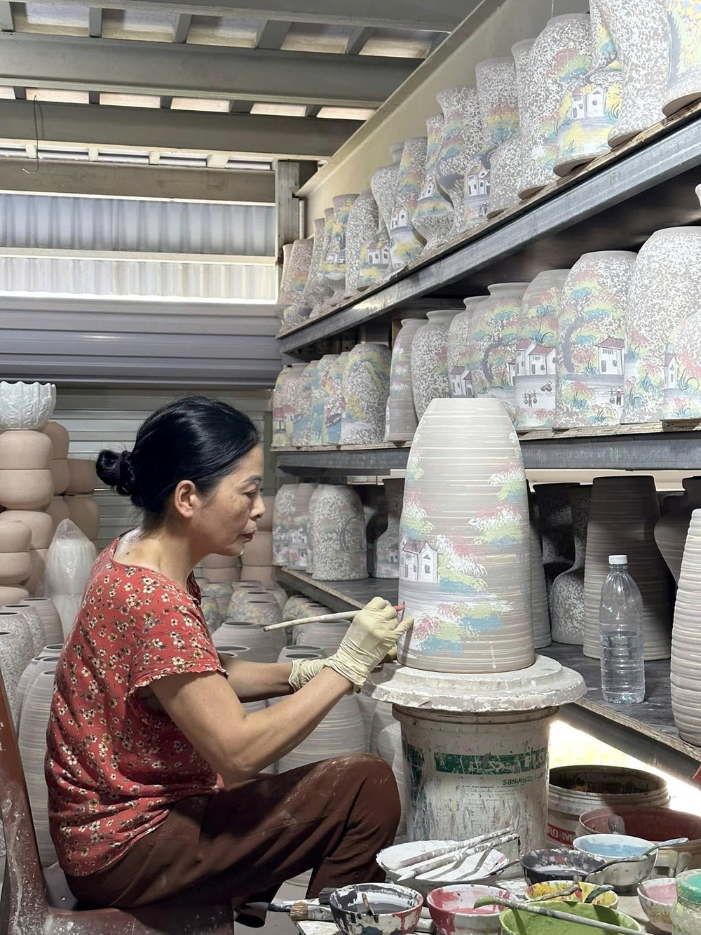 Làng gốm Kim Lan - Đánh thức di sản nghìn năm bên sông Hồng - ảnh 1
