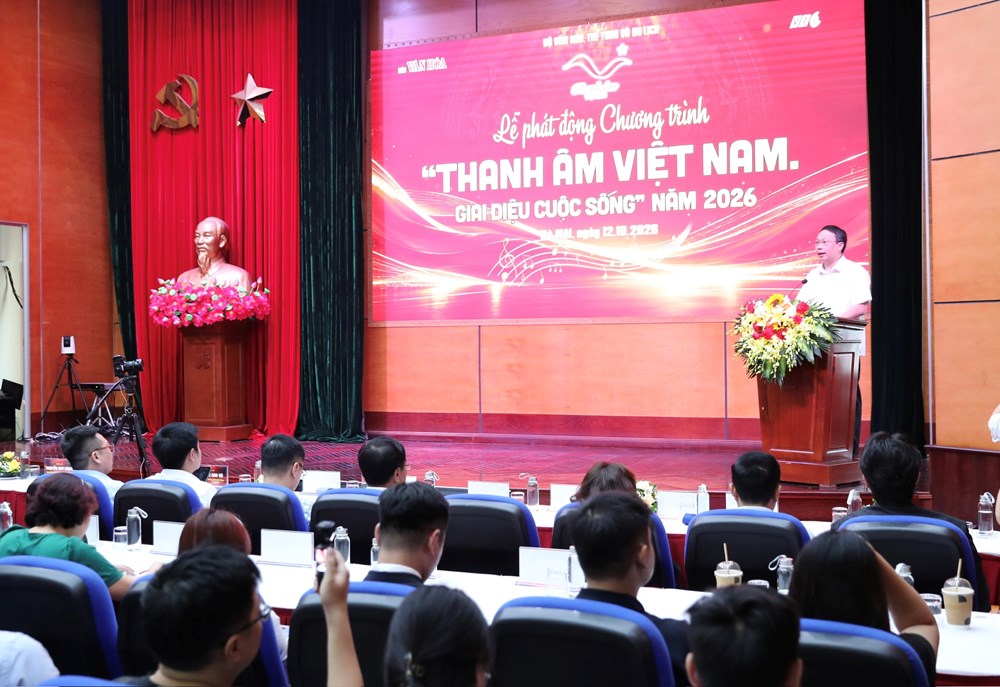 Phát động chương trình “Thanh âm Việt Nam. Giai điệu cuộc sống” năm 2026 - ảnh 3