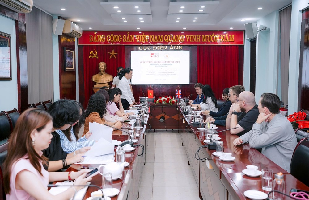 Cục Điện ảnh hợp tác với Trường Đại học Anh quốc đào tạo nhân lực chất lượng cao - ảnh 1