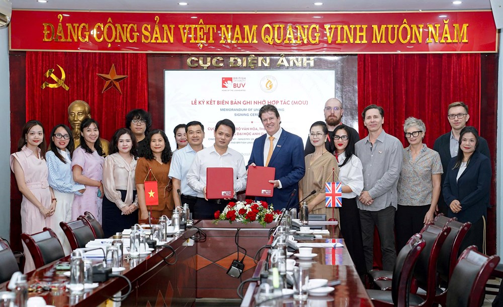 Cục Điện ảnh hợp tác với Trường Đại học Anh quốc đào tạo nhân lực chất lượng cao - ảnh 4