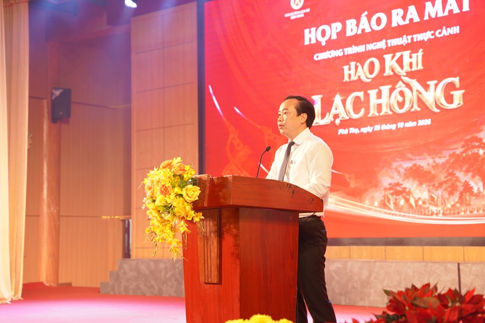 “Hào khí Lạc Hồng” – Đưa huyền sử cội nguồn lên sân khấu thực cảnh tại Đền Hùng - ảnh 2