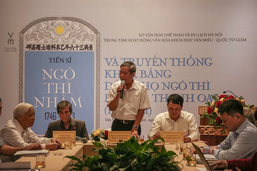 Ngô Thì Nhậm và truyền thống hiếu học của một dòng họ - ảnh 2