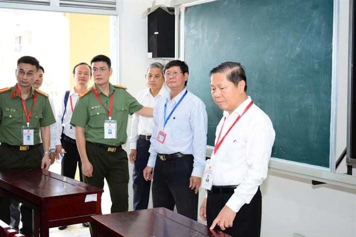 Tạo điều kiện tốt nhất về sức khỏe và tinh thần cho thí sinh - ảnh 1