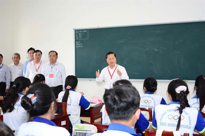 Tạo điều kiện tốt nhất về sức khỏe và tinh thần cho thí sinh - ảnh 2