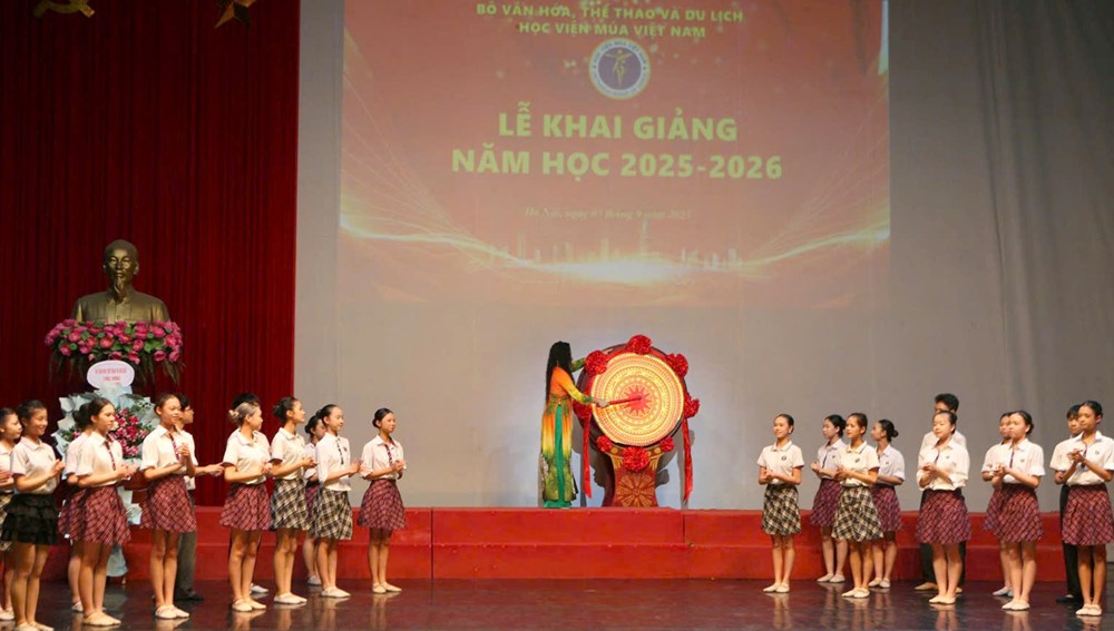 Học viện Múa Việt Nam khai giảng năm học 2025 - 2026 - ảnh 1