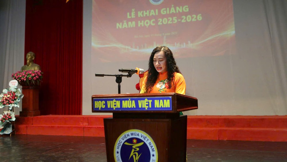 Học viện Múa Việt Nam khai giảng năm học 2025 - 2026 - ảnh 2