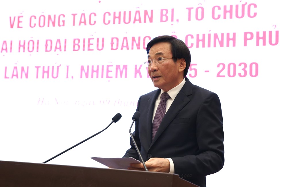 Xây dựng Đảng bộ Chính phủ trong sạch, vững mạnh, đoàn kết, gương mẫu - ảnh 3