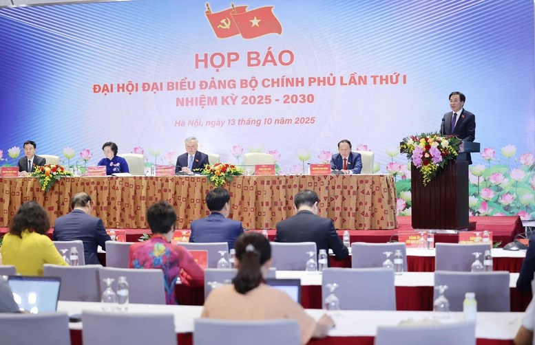 Đại hội Đại biểu Đảng bộ Chính phủ lần thứ I nhiệm kỳ 2025-2030 đã thành công tốt đẹp - ảnh 4