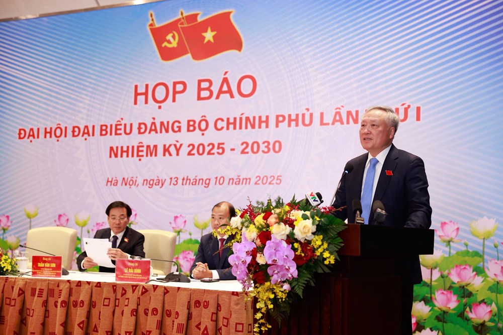 Đại hội Đại biểu Đảng bộ Chính phủ lần thứ I nhiệm kỳ 2025-2030 đã thành công tốt đẹp - ảnh 1