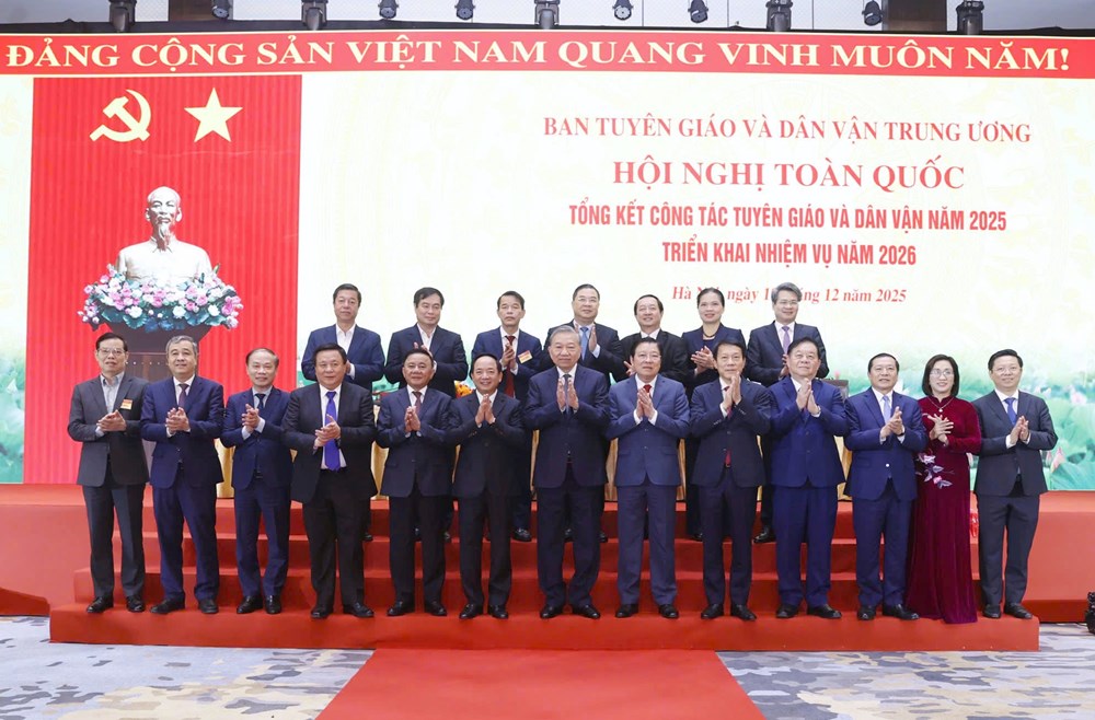 Tổng kết công tác Tuyên giáo và Dân vận năm 2025, triển khai nhiệm vụ năm 2026 - ảnh 1