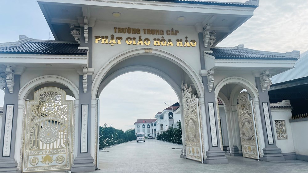 Ngôi trường đầu tiên của Trung ương Giáo hội Phật giáo Hoà Hảo - ảnh 1