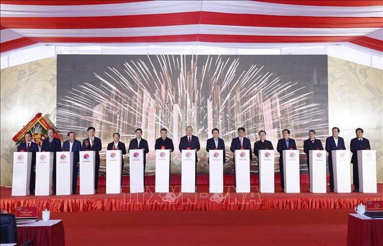 Tổng Bí thư Tô Lâm dự lễ khởi công xây trường học ở xã biên giới tỉnh Cao Bằng - ảnh 2