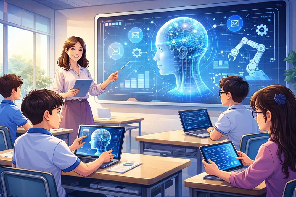 Bộ GD&ĐT ban hành Khung năng lực số cho giáo viên  - ảnh 1