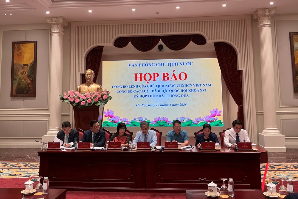 Công bố Lệnh của Chủ tịch nước về 9 luật - ảnh 1