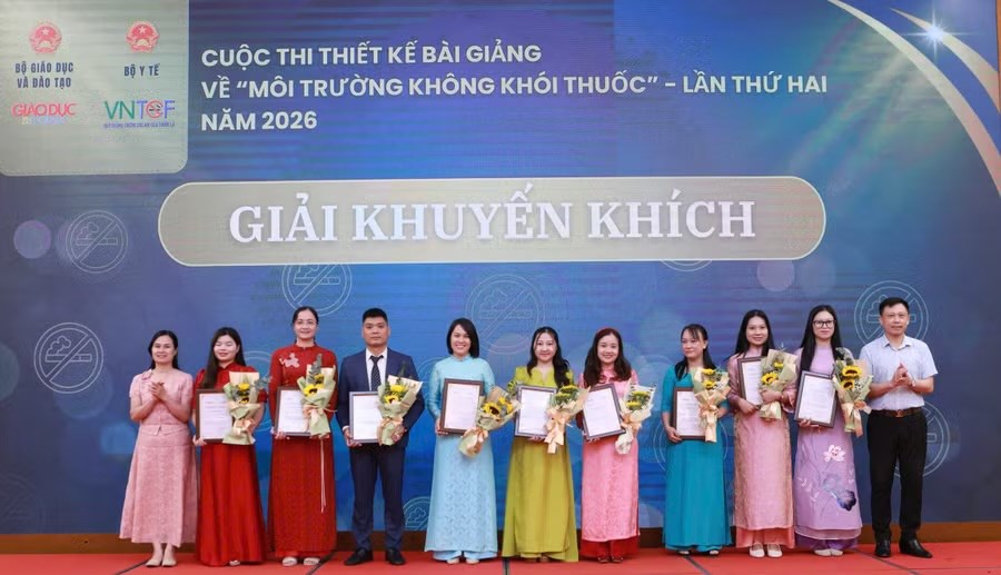 Trao giải Cuộc thi thiết kế bài giảng về “Môi trường không khói thuốc” - ảnh 5