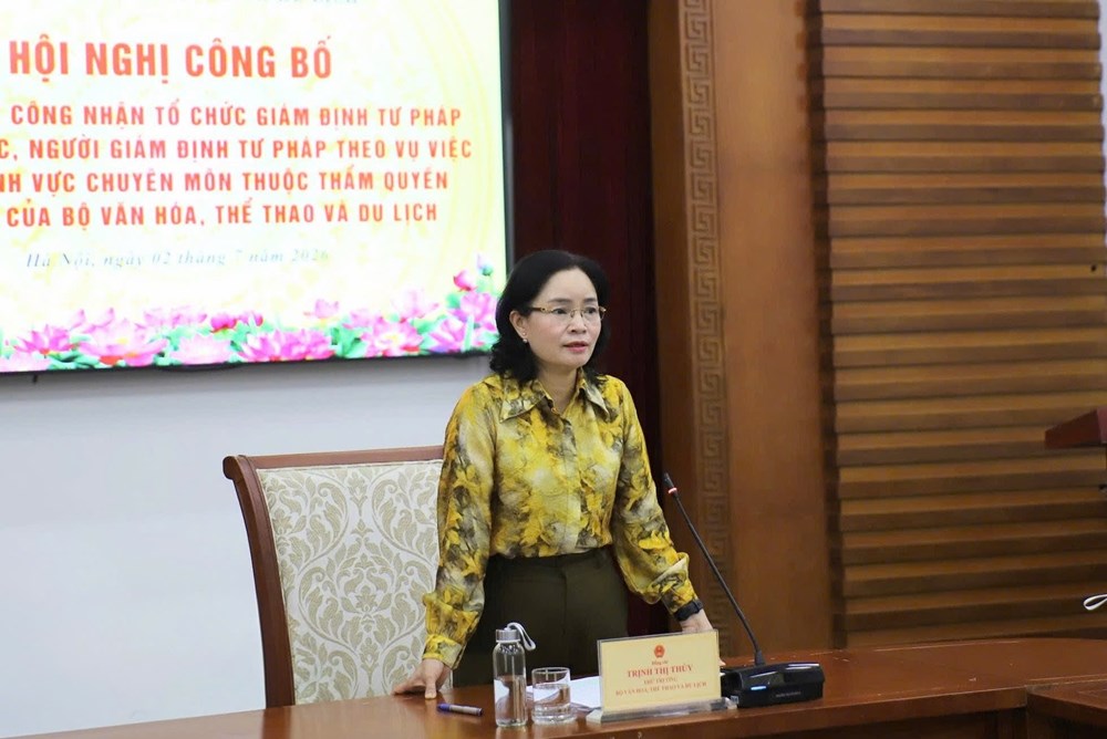 Công nhận tổ chức giám định tư pháp theo vụ việc trong lĩnh vực VHTTDL - ảnh 1