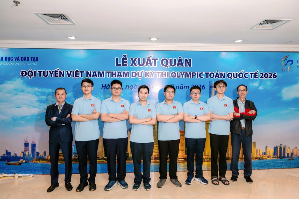 6/6 học sinh Việt Nam đoạt huy chương tại Kỳ thi Olympic Toán học quốc tế - ảnh 1