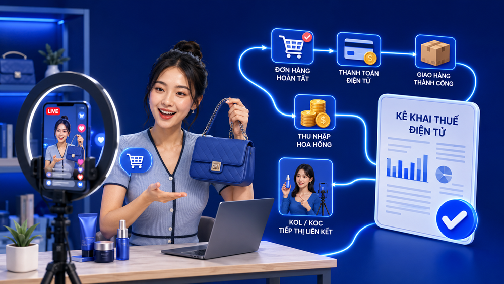 Bán hàng đa kênh, làm KOL, KOC phải kê khai thuế thế nào? - ảnh 6
