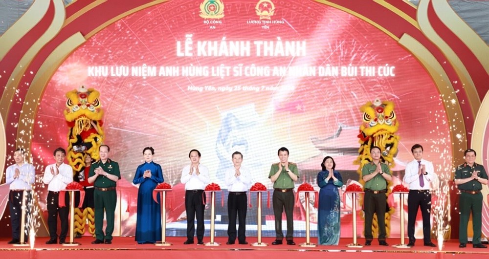 Khánh thành Khu lưu niệm Anh hùng liệt sĩ CAND Bùi Thị Cúc - ảnh 5