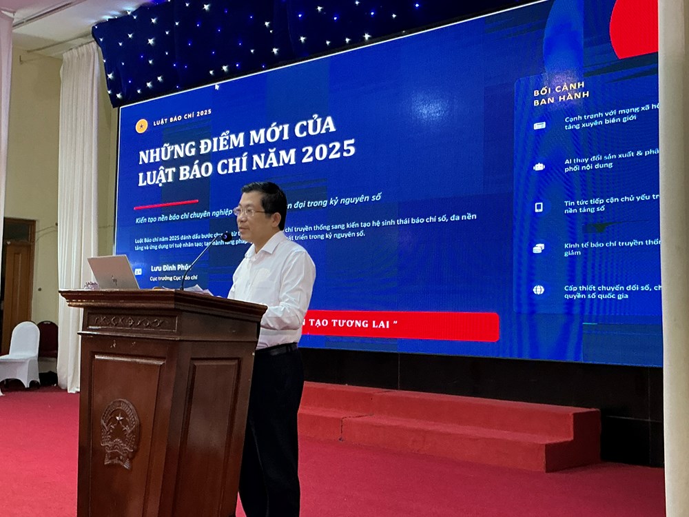 Mở rộng không gian phát triển báo chí, đơn giản hoá thủ tục hành chính - ảnh 1