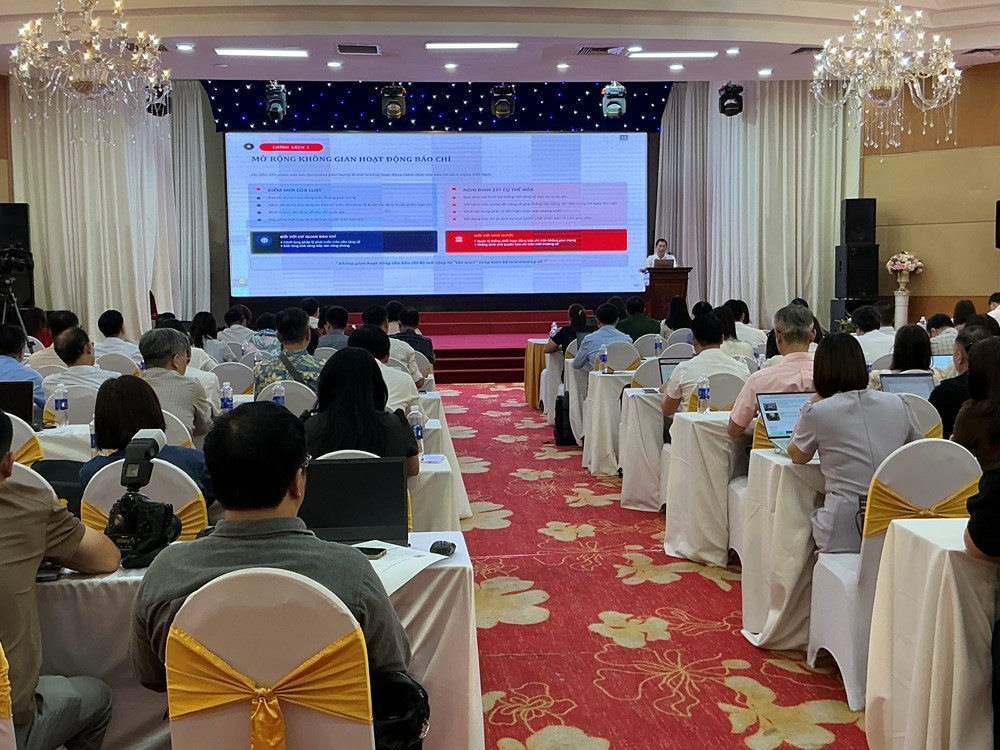Mở rộng không gian phát triển báo chí, đơn giản hoá thủ tục hành chính - ảnh 2