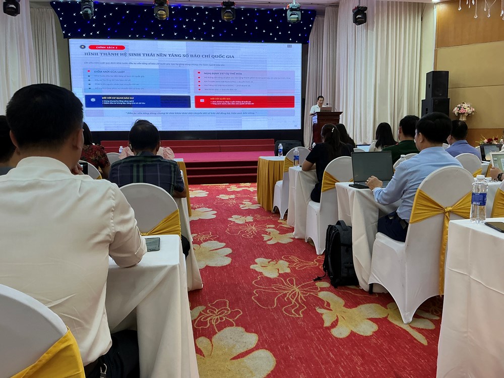 Mở rộng không gian phát triển báo chí, đơn giản hoá thủ tục hành chính - ảnh 3