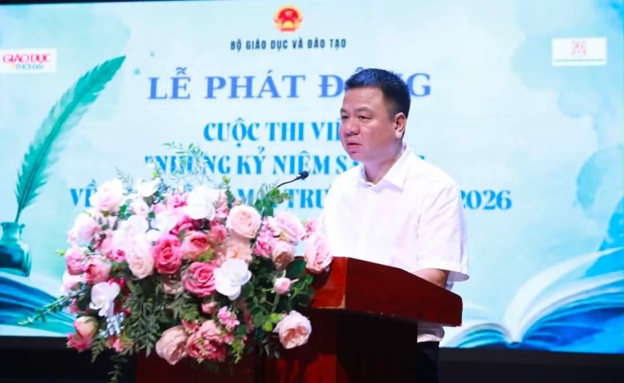 Phát động Cuộc thi viết “Những kỷ niệm sâu sắc về thầy cô và mái trường” năm 2026 - ảnh 2