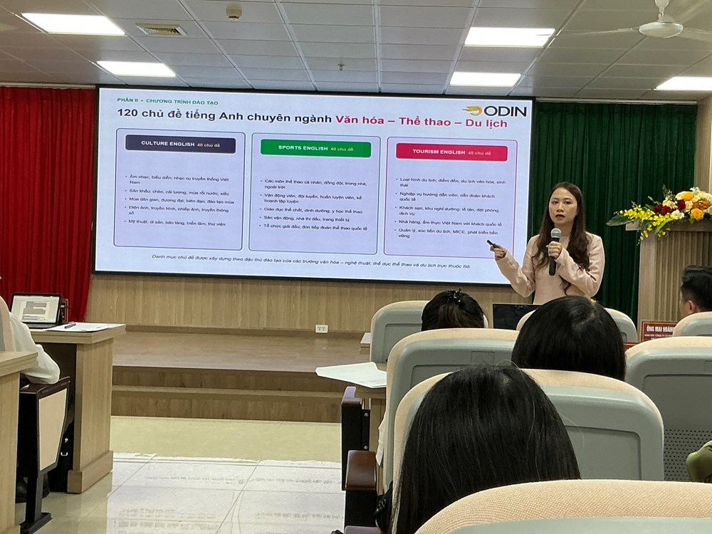 Đưa tiếng Anh thành ngôn ngữ thứ hai trong các cơ sở đào tạo trực thuộc Bộ VHTTDL - ảnh 5
