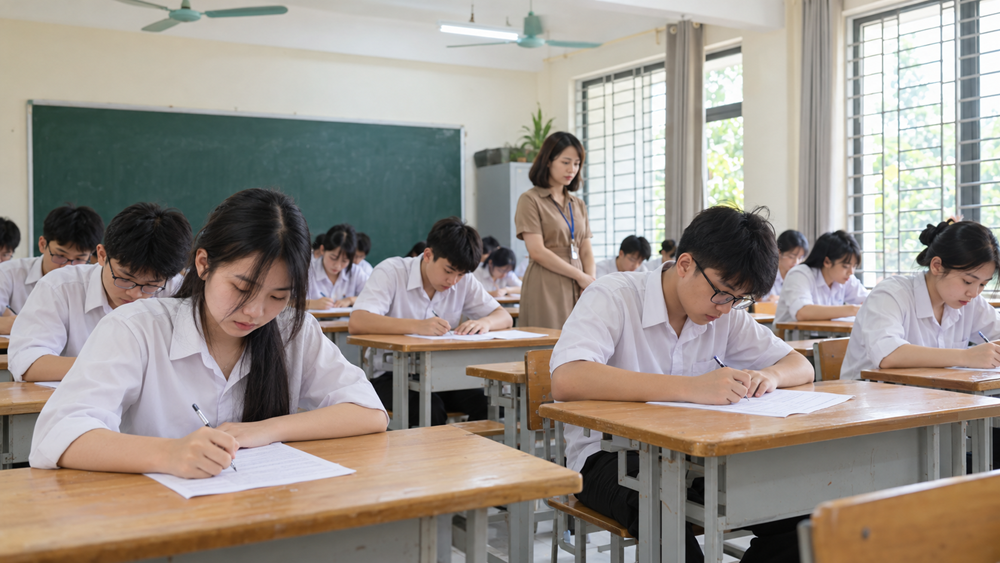 Sẽ ra đề kiểm tra chung cho một số môn lớp cuối cấp - ảnh 1
