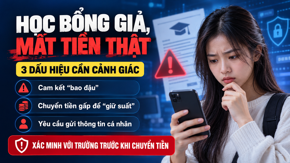 Học bổng giả, mất tiền thật - ảnh 2
