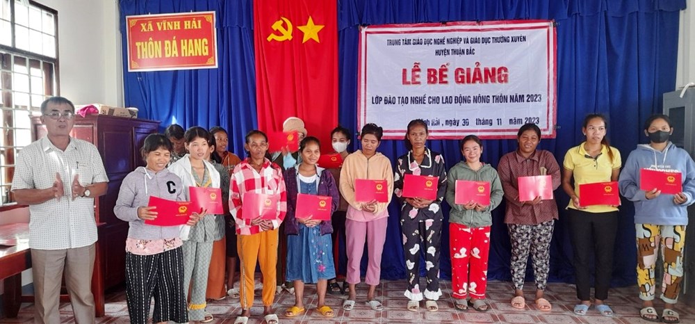 Công tác giảm nghèo của huyện Ninh Hải đạt nhiều kết quả nổi bật - ảnh 2
