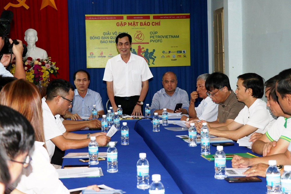 Gần 200 VĐV tham gia Giải vô địch bóng bàn quốc gia Báo Nhân Dân 2024 - ảnh 1