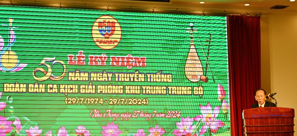 Kỷ niệm 50 năm Ngày truyền thống Đoàn Dân ca kịch Giải phóng khu Trung Trung Bộ - ảnh 2