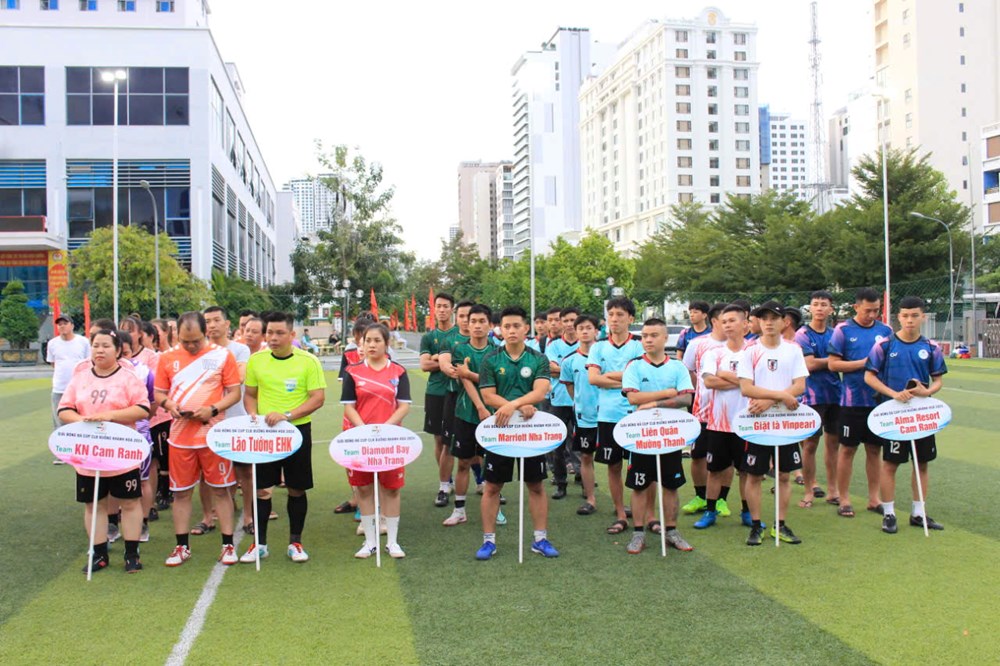 Gần 200 cầu thủ tham gia giải bóng đá ngành Du lịch lần thứ VIII năm 2024 - ảnh 1