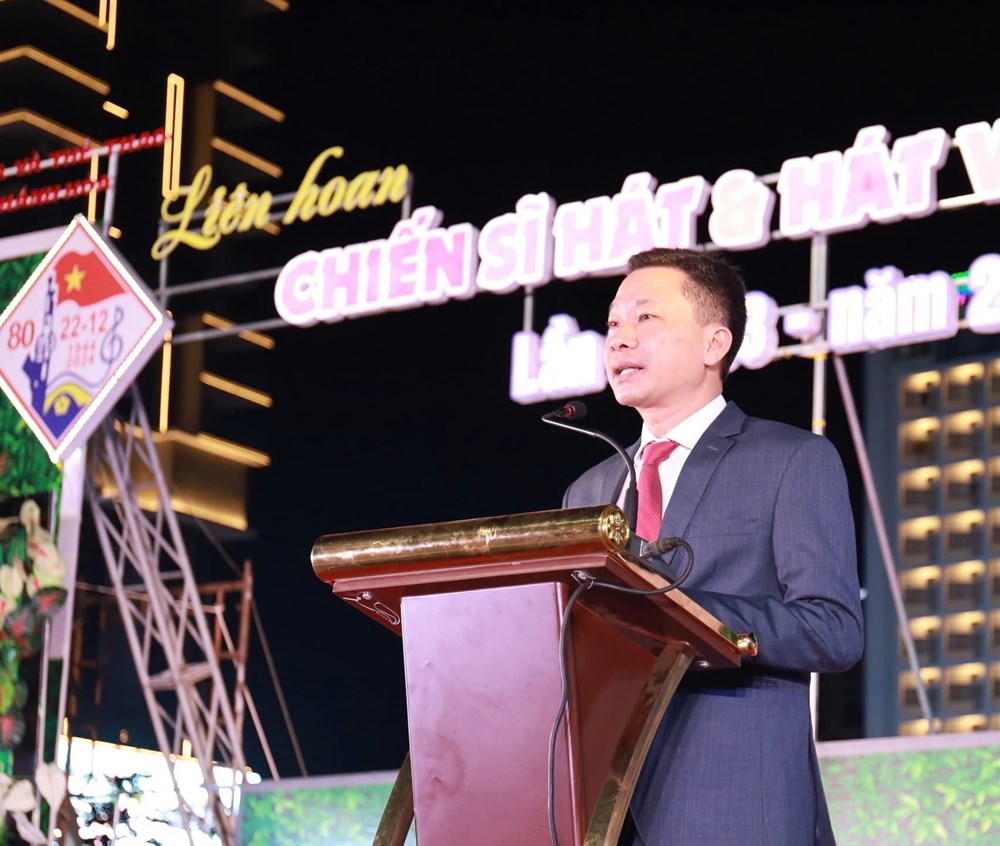 Khai mạc Liên hoan Chiến sĩ hát và hát về chiến sĩ - ảnh 2