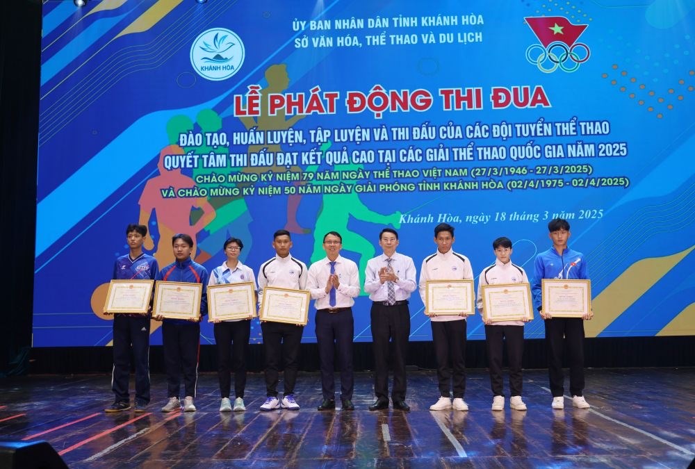 Phát động thi đua các đội tuyển thể thao tỉnh Khánh Hòa - ảnh 3