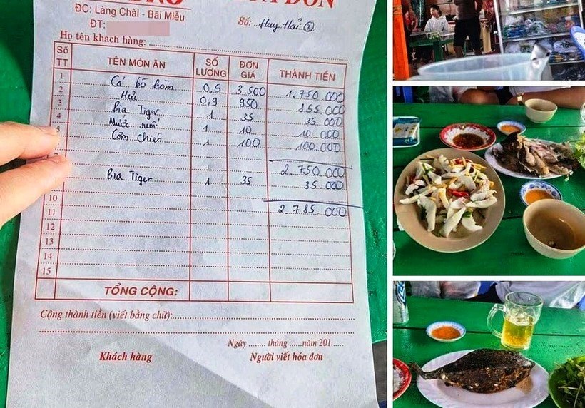 "Chặt chém" du khách, chủ bè hải sản trên vịnh Nha Trang bị dừng hoạt động, xử phạt hơn 20 triệu đồng - ảnh 1