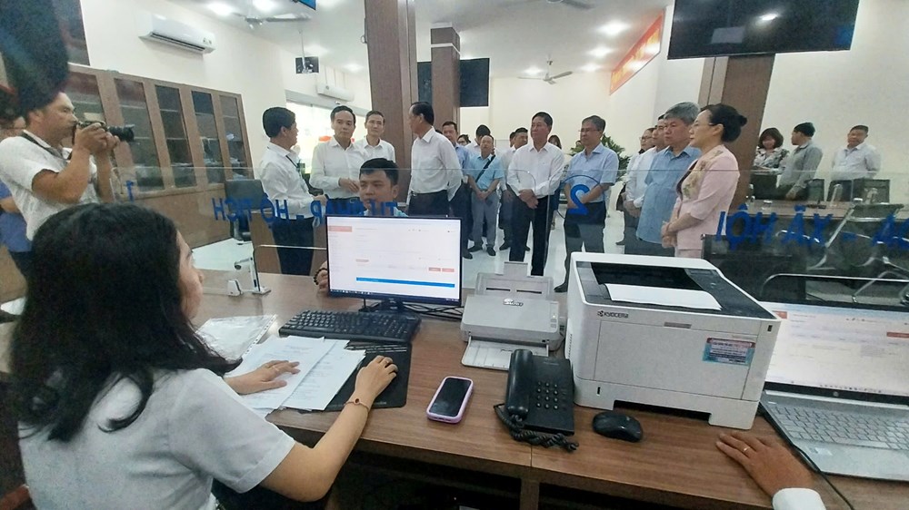 Kiểm tra công tác vận hành chính quyền 2 cấp tại Khánh Hòa và Ninh Thuận - ảnh 2