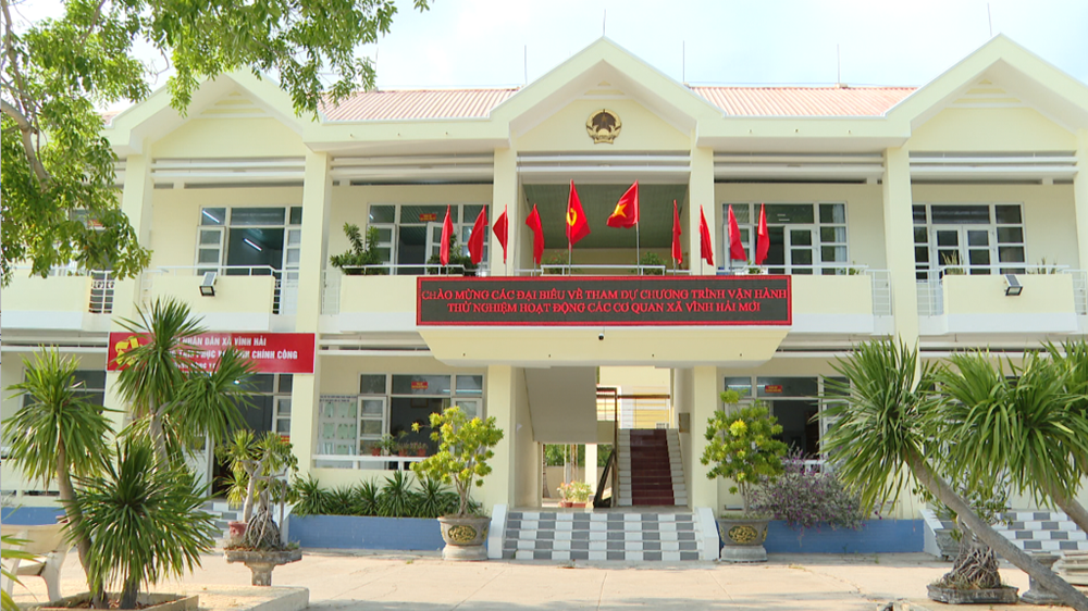 Khánh Hòa:  Xã Vĩnh Hải tổ chức “Đại hội Đảng bộ không giấy” - ảnh 1