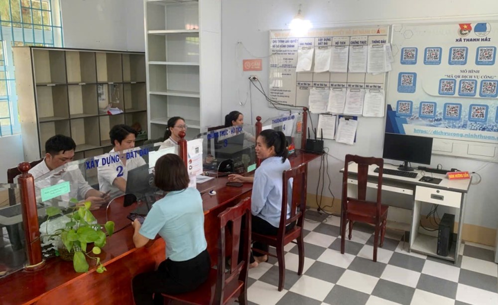 Khánh Hòa:  Xã Vĩnh Hải tổ chức “Đại hội Đảng bộ không giấy” - ảnh 3