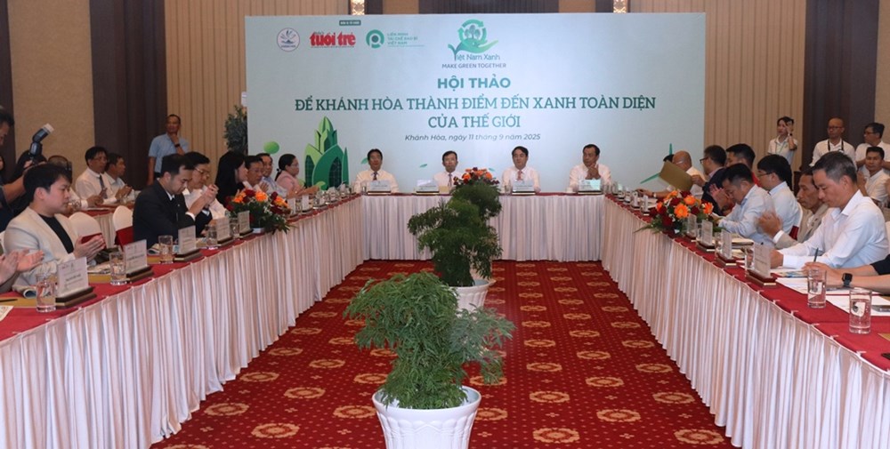Khánh Hòa hướng đến điểm đến xanh toàn diện - ảnh 1