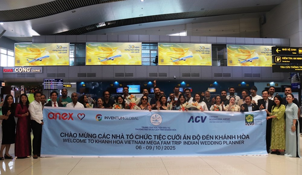 Khánh Hòa chào đón đoàn Famtrip tổ chức tiệc cưới hàng đầu Ấn Độ - ảnh 3