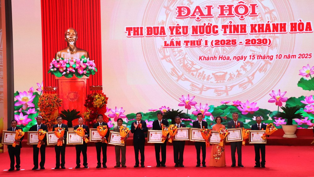 Đại hội Thi đua yêu nước tỉnh Khánh Hòa lần thứ I - ảnh 6