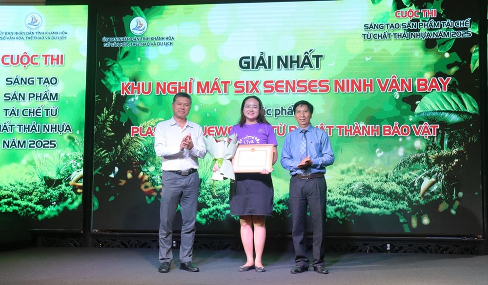 Khánh Hòa: Cuộc thi Sáng tạo sản phẩm tái chế từ chất thải nhựa 2025 - ảnh 2
