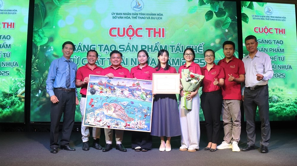Khánh Hòa: Cuộc thi Sáng tạo sản phẩm tái chế từ chất thải nhựa 2025 - ảnh 1