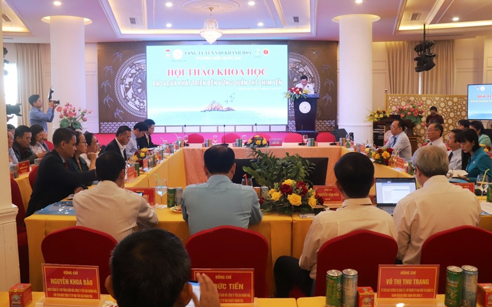 Khánh Hòa: Tìm giải pháp bảo vệ và phát triển bền vững quần thể chim yến - ảnh 1