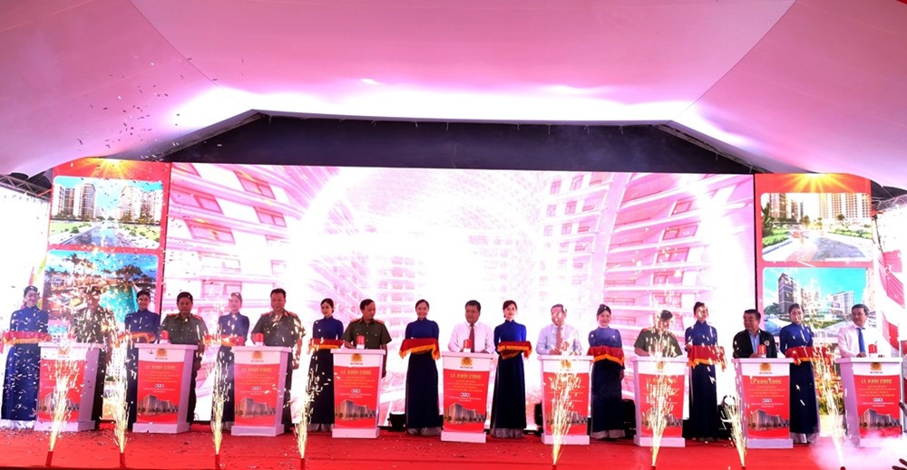 Khánh Hòa khởi công dự án nhà ở 2.592 tỉ đồng cho lực lượng CAND - ảnh 1