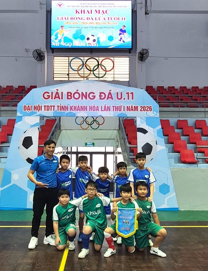 Khai mạc Giải bóng đá nhi đồng (U11) tỉnh Khánh Hòa lần thứ I - năm 2026 - ảnh 4