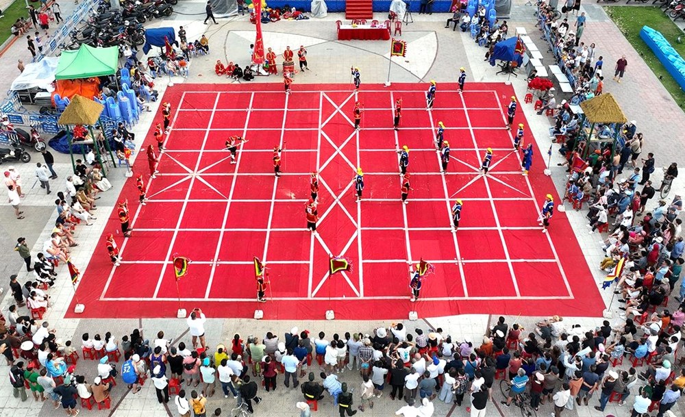 Khánh Hòa: Biểu diễn thi đấu Cờ người Xuân Bính Ngọ 2026 - ảnh 2